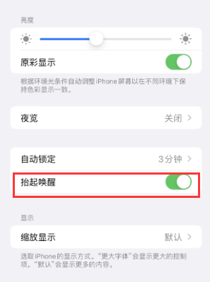 江阴苹果授权维修站分享iPhone轻点无法唤醒怎么办