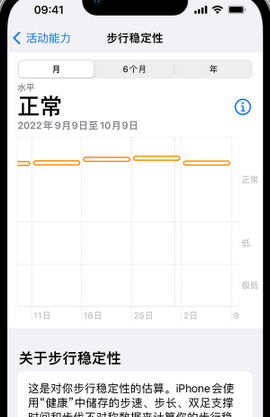 江阴iPhone手机维修如何在iPhone开启'步行稳定性通知'